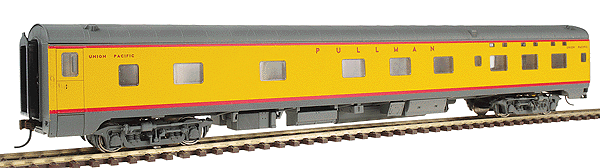 Walthers 932-16728 HO Scale Pullman 6-6-4 Sleeper Union Pacific (No Skirts) UP - NOS