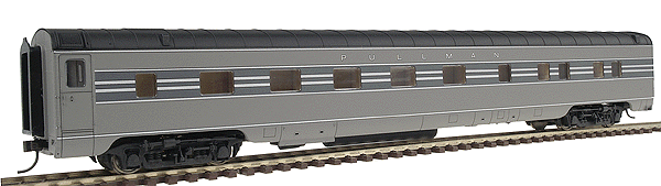 Walthers 932-16741 HO Scale Pullman 10-5  Sleeper 2-Tone Gray 1938 NYC - NOS