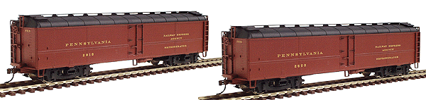 Walthers 932-25885 HO Scale R50B Express Reefer Pennsylvania PRR (2-Pa ...