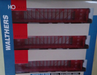 Walthers 932-34113 72' Centerbeam Flatcar Canadian Pacific CP 3 Pack - USED