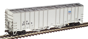 Walthers 932-3681 HO Scale 50' Airslide Covered Hopper Union Pacific UP - USED