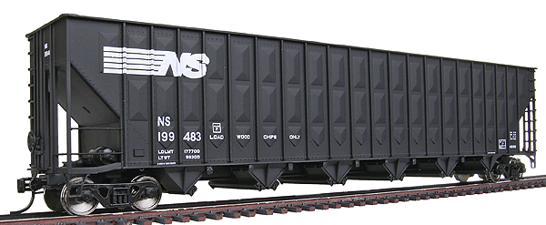Walthers 932-5694 HO Scale Woodchip Hopper Norfolk Southern NS 199483