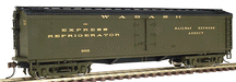 Walthers 932-5476 HO Scale GACX Wood Reefer (Pedestal Trucks) Wabash 969 - NOS