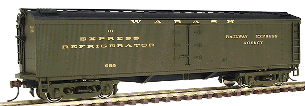 Walthers 932-5476 HO Scale GACX Wood Reefer (Pedestal Trucks) Wabash 969 - NOS