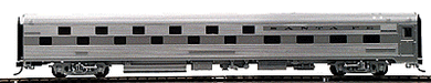 Walthers 932-6365 HO Scale 85' Budd Slumbercoach 24-B Sleeper Santa Fe ATSF - NOS