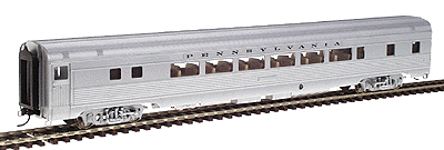 Walthers 932-6386 HO Scale 85' Budd 52 Seat Coach Pennsylvania PRR - NOS