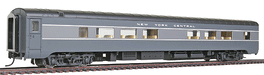 Walthers 932-6772 HO Scale Pullman 52 Seat Coach 2-Tone Gray NYC - NOS