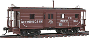 Walthers 932-7677 HO Scale International Bay Window Caboose MILW 980502  - NOS