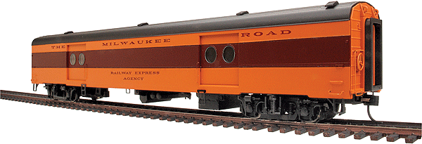 Walthers 932-9209 HO Scale 1955 Twin Cities Hiawatha Express Baggage #2 Milwaukee Road MILW - NOS