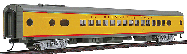 Walthers 932-9251 HO Scale Yellow Hiawatha 30 Seat Parlor Milwaukee Road MILW - NOS