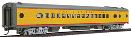 Walthers 932-9252 HO Scale Yellow Hiawatha 30 Seat Parlor Milwaukee Road MILW - NOS