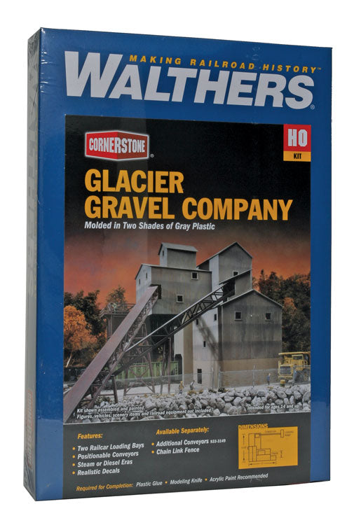Walthers 933-3062 HO Scale Glacier Gravel Co Kit