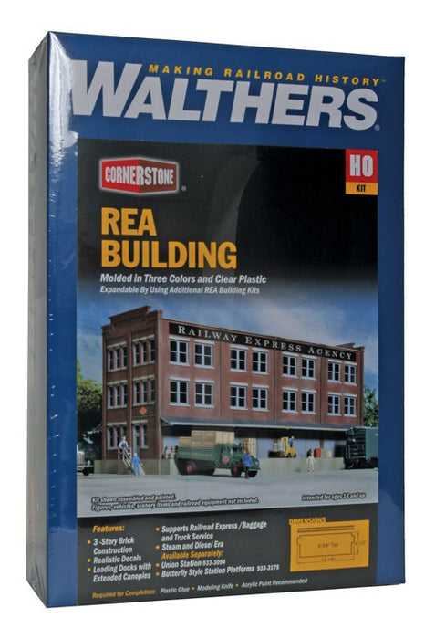 Walthers 933-3095 HO Scale Railway Express Agency REA Transfer Building Kit