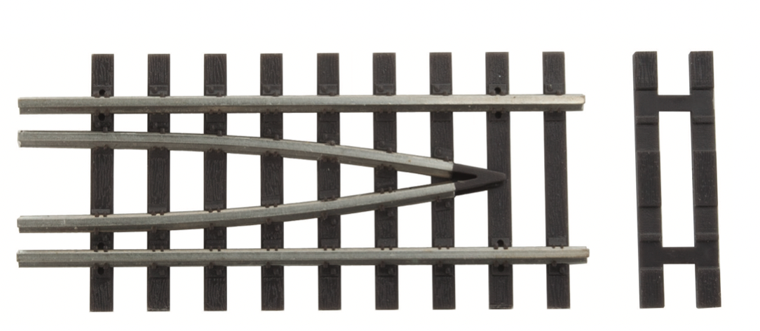 Walthers 948-10005 HO Scale Code 100 Bridge Track End 4 Piece Set