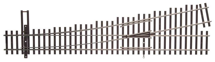 Walthers 948-83015 HO Scale Code 83 #5 Left Hand Turnout
