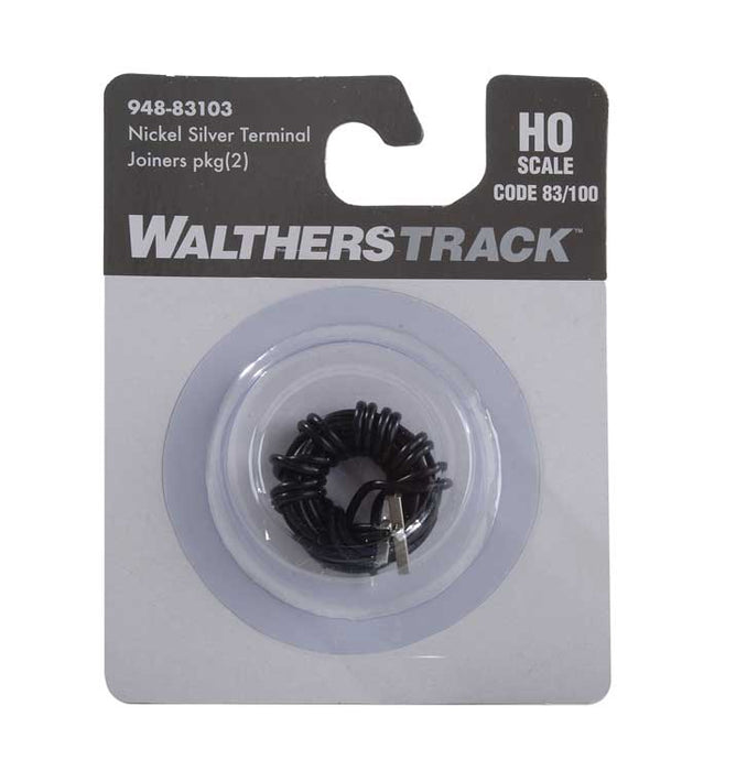Walthers 948-83103 HO Scale Code 83 or Code 100 Rail Terminal Rail Joiners