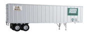 Walthers 949-2610 HO Scale Flexi-Van 40' Strick Trailer Penn Central "US MAIL" PC 2-Pack