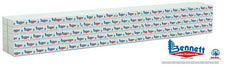Walthers 949-3162 HO Lumber Load for 72' Centerbeam Flatcar Bennett Lumber