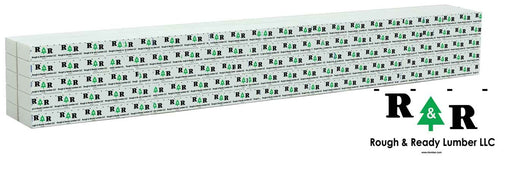 Walthers 949-3166 HO Lumber Load for 72' Centerbeam Flatcar Rough & Ready