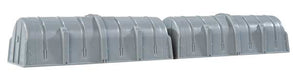 Walthers 949-3195 HO Scale Fiberglass Hood Kit for Coil Cars 2 Pack