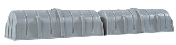 Walthers 949-3195 HO Scale Fiberglass Hood Kit for Coil Cars 2 Pack