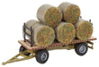 Walthers 949-4192 HO Scale Hay Trailer Kit with Load