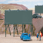Walthers 949-4250 HO Scale Plain Billboards 3-Pack Kit