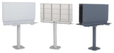 Walthers 949-4252 HO Scale Modern Single Post Billboard Kit