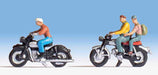 Walthers 949-6061 HO Scale Motorcyclists Figures