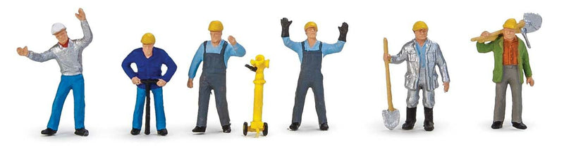 Walthers 949-6087 HO Scale Steel Mill Day Crew Figure Set