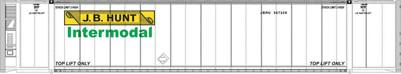 Walthers 949-8706 HO 53' Reefer Container JB Hunt Intermodal JBRU
