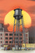 Walthers Cornerstone 933-2825 HO Scale Black City Water Tank Built-Up