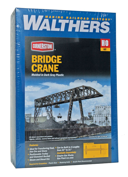 Walthers Cornerstone 933-2906 HO Scale Bridge Crane Kit