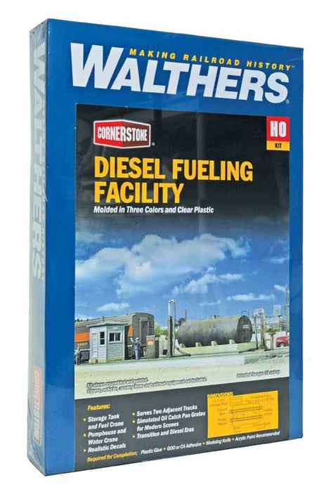 Walthers Cornerstone 933-2908HO Scale Diesel Fueling Facility Kit