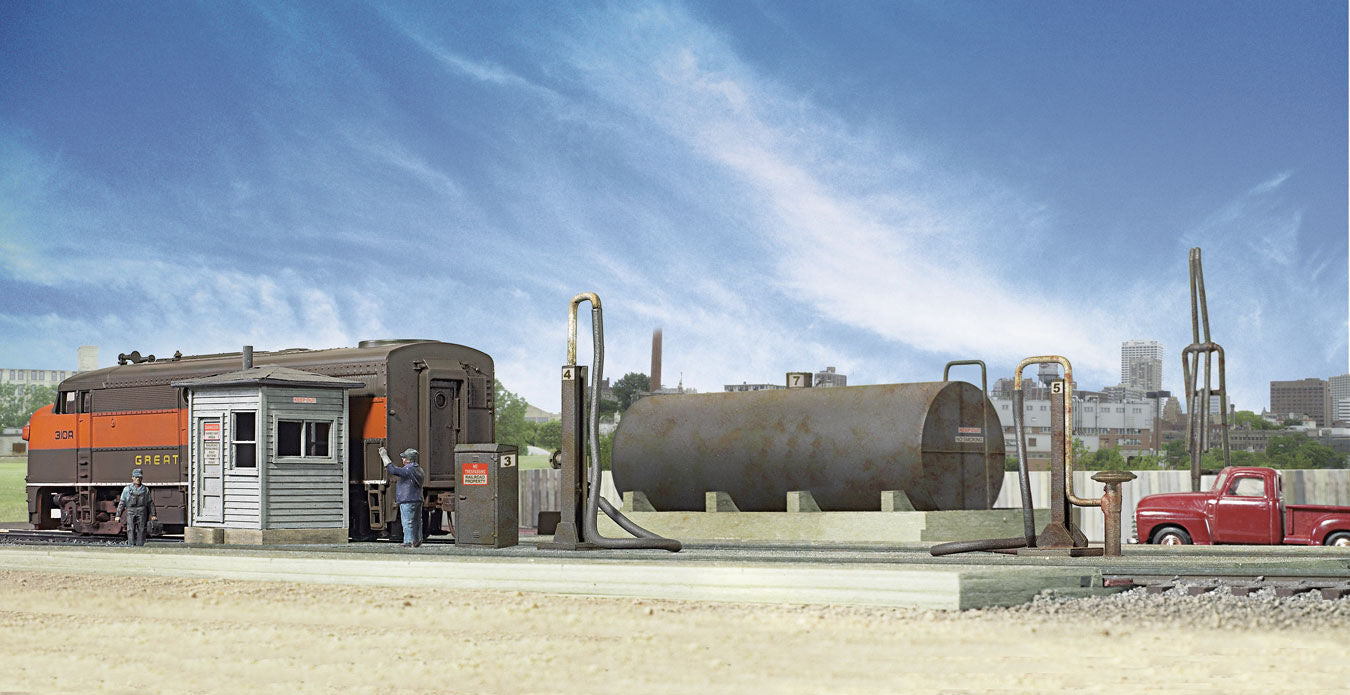Walthers Cornerstone 933-2908HO Scale Diesel Fueling Facility Kit