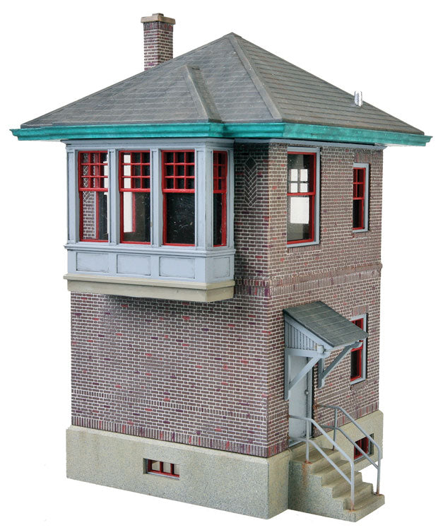 Walthers Cornerstone 933-2982 HO Scale Pennsylvania Railroad Block and Interlocking Tower Kit