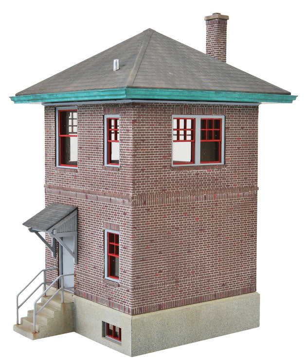 Walthers Cornerstone 933-2982 HO Scale Pennsylvania Railroad Block and Interlocking Tower Kit