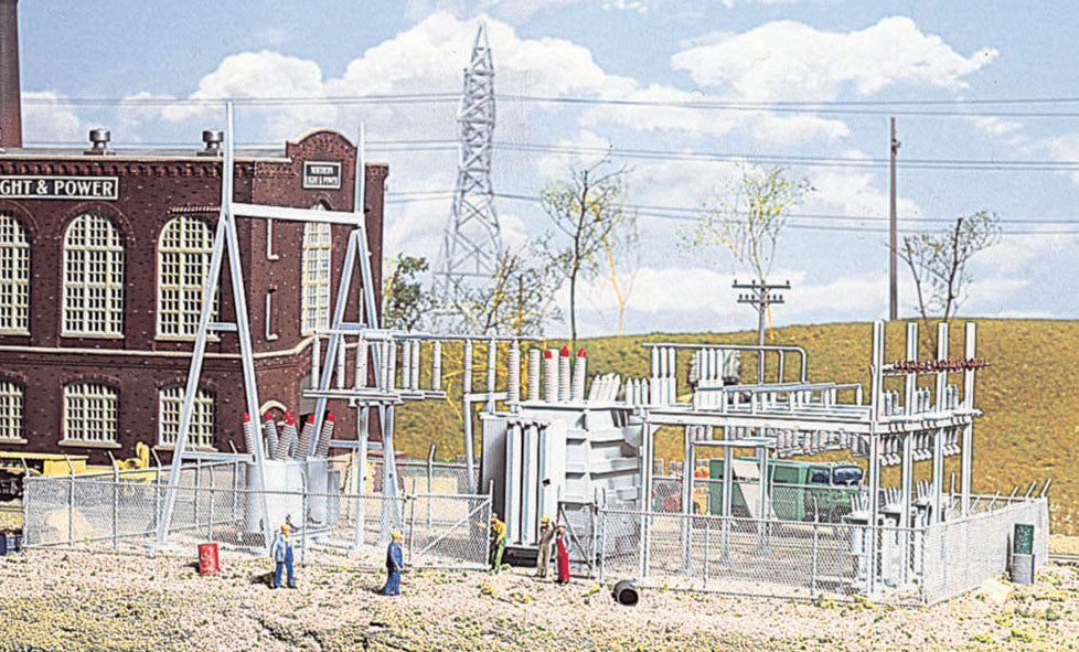 Walthers Cornerstone 933-3025 HO Scale Northern Light and Power Substation Kit