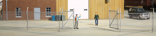 Walthers Cornerstone 933-3125 HO Scale Chain Link Fence Kit