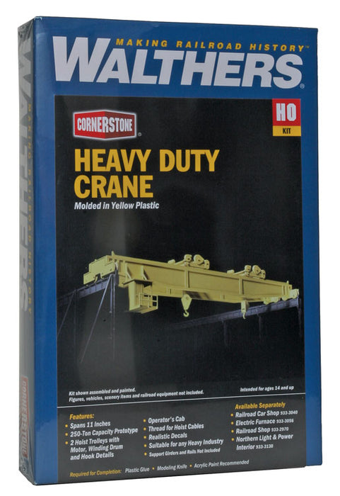 Walthers Cornerstone 933-3150 HO Scale Heavy-Duty Overhead Crane Kit