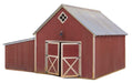 Walthers Cornerstone 933-3346 HO Scale Chicken Coop and Sheds Kit