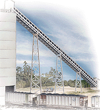 Walthers Cornerstone 933-3518 HO Scale Modern Conveyors 3 Pack