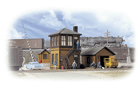 Walthers Cornerstone 933-3530 HO Scale Trackside Structures Kit