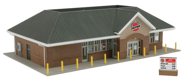 Walthers Cornerstone 933-3537 HO Scale Modern Gas Station Building Kit