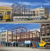 Walthers Cornerstone 933-3761 HO Scale Skyscraper Construction Site Kit