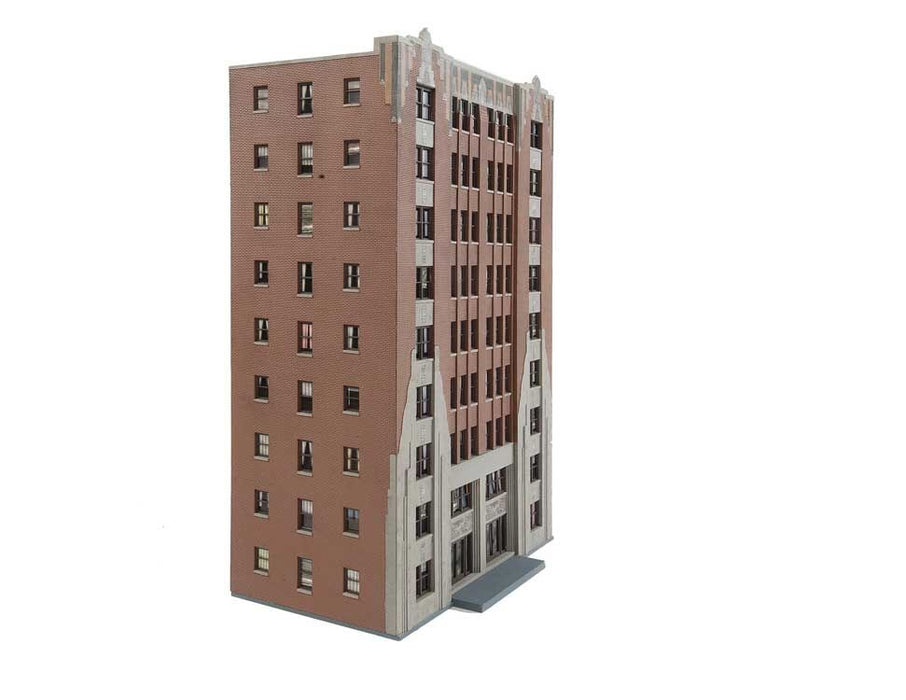 Walthers Cornerstone 933-3770 City Apartment Building Back Kit