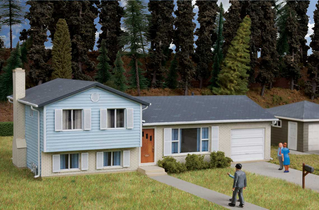 Walthers Cornerstone 933-3794 HO Scale Split Level House Kit