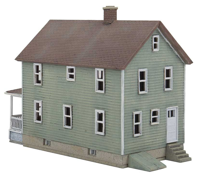 Walthers Cornerstone 933-3888 N Scale 2 Story Framed House Structure Kit