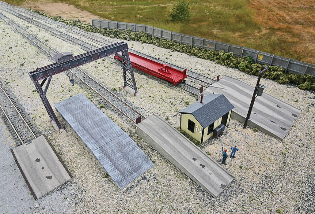 Walthers Cornerstone 933-4048 HO Scale Piggyback Ramps Kit 