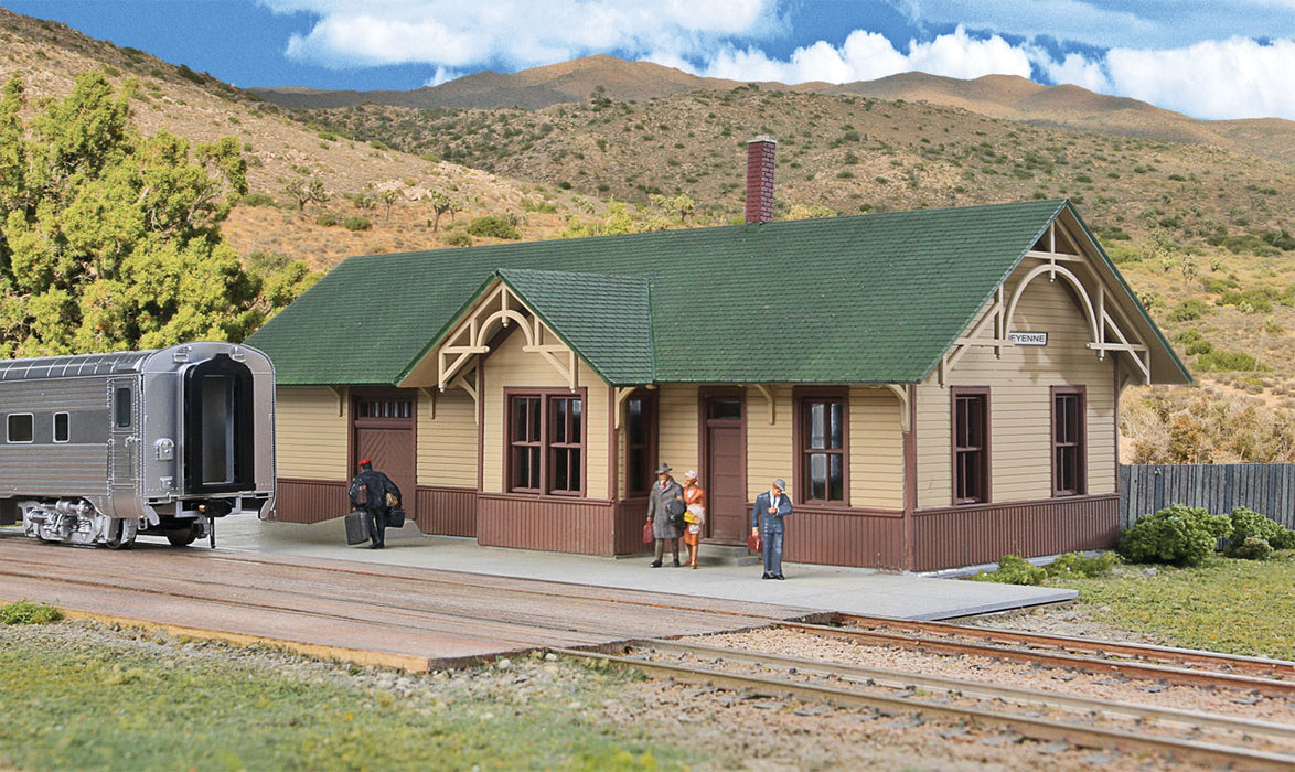 Walthers Cornerstone 933-4057HO Scale Union Pacific Depot Kit